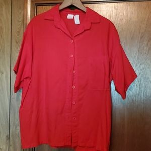 One Stop Medium Red Blouse